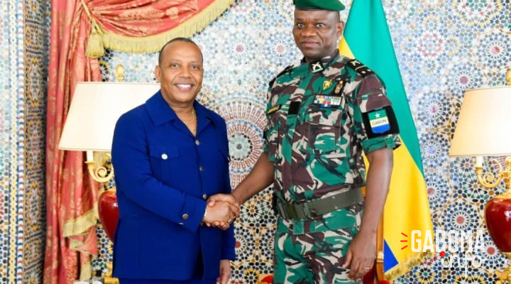 Le Premier ministre santoméen reçu par le président de la transition Brice Clotaire Oligui Nguema