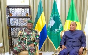 Brice Oligui Nguema en visite de travail éclair au Congo