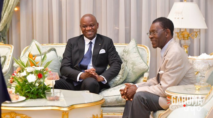 Brice Clotaire Oligui Nguéma s’entretient à Malabo avec le président équatoguinéen