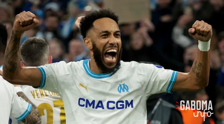 Ligue 1&nbsp;: Aubameyang buteur, Marseille accroche une place européenne
