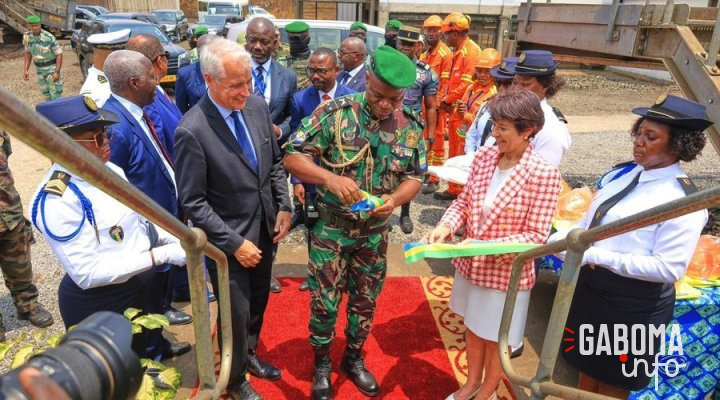 Le président de la Transition inaugure les projets industriels et sociaux de Comilog à Moanda