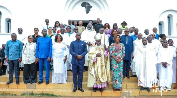 Fête de la Libération : Une messe solennelle à Tchibanga en présence du couple présidentiel