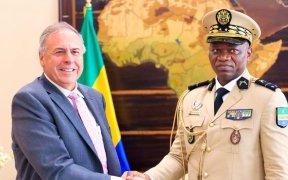 Le patron du groupe américain Vaalco chez Brice Clotaire Oligui Nguema