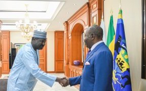 Le représentant spécial du secrétaire général de l’ONU pour l’Afrique centrale chez Ali Bongo